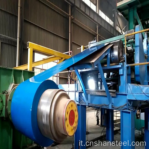 Piastra in acciaio zincato pre -rivestito RAL 9019